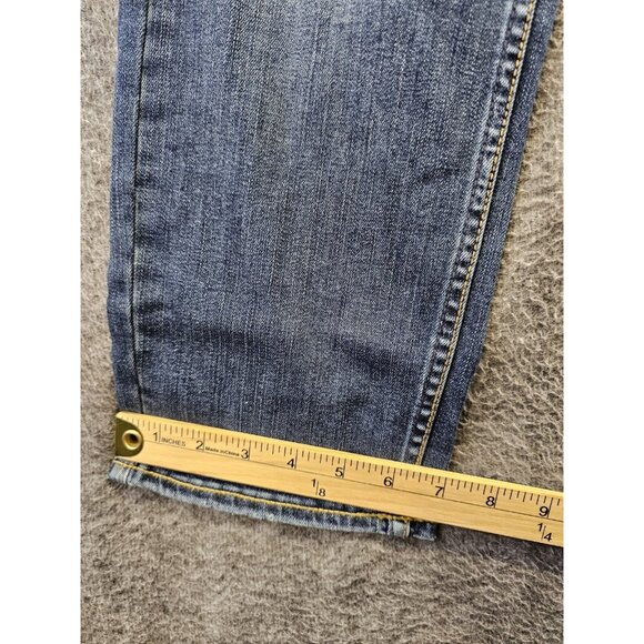 American Eagle Jeans Mens Size 26x28 (27x27) Dark Wash Fade Active Flex Athletic - Picture 10 of 10